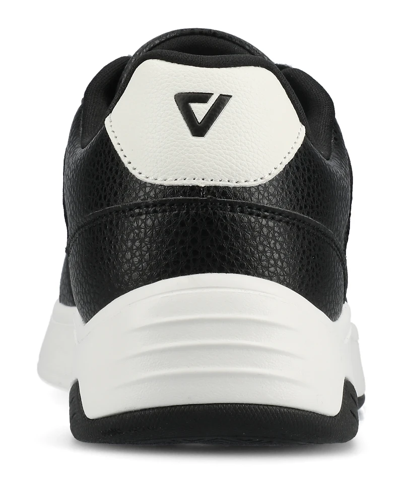 Vance Co. Men's Swift Comfort Perforated Low Top Flexible Sneaker