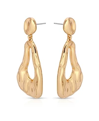 Ettika Molten Drop Earrings