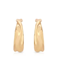 Ettika Liquid Lux Hoop Earrings