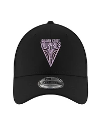 New Era Men's and Women's Eclipse Black Golden State Valkyries Logo 39THIRTY Flex Hat