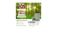Baby Nursery Relax Rocker Rocking Chair Glider & Ottoman Set