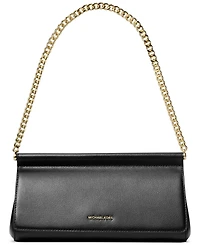 Michael Kors Carmine Small Leather East West Clutch