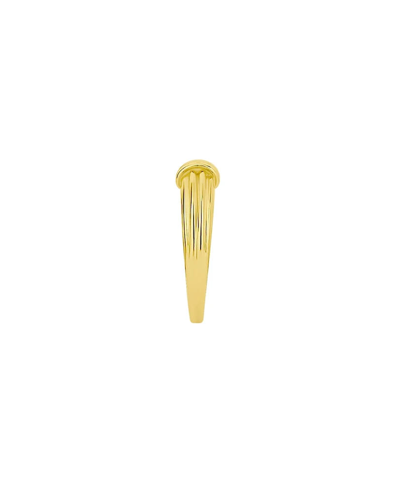 And Now This Gold Textured Statement Ring