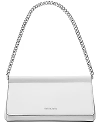 Michael Kors Carmine Small Leather East West Clutch