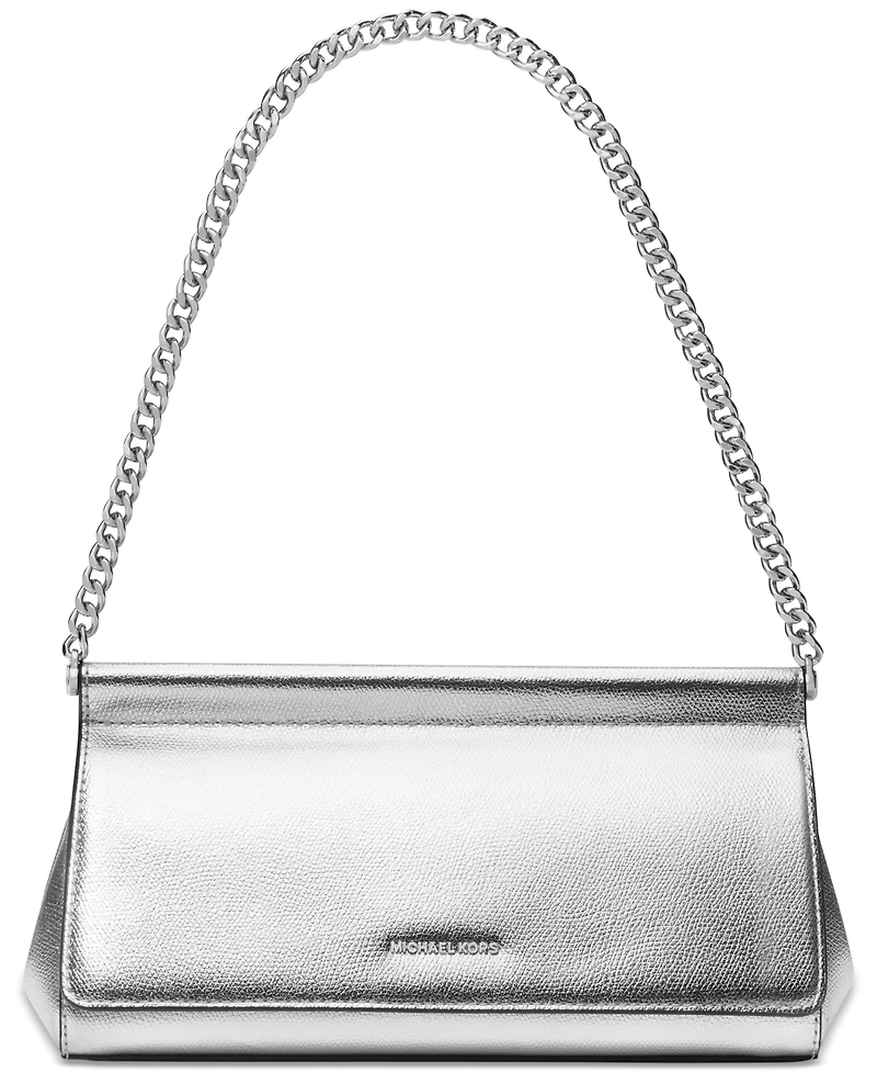 Michael Kors Carmine Small Leather East West Clutch