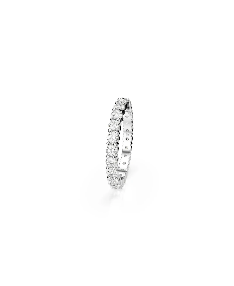 Swarovski Crystal Round Cut Vittore Band Ring
