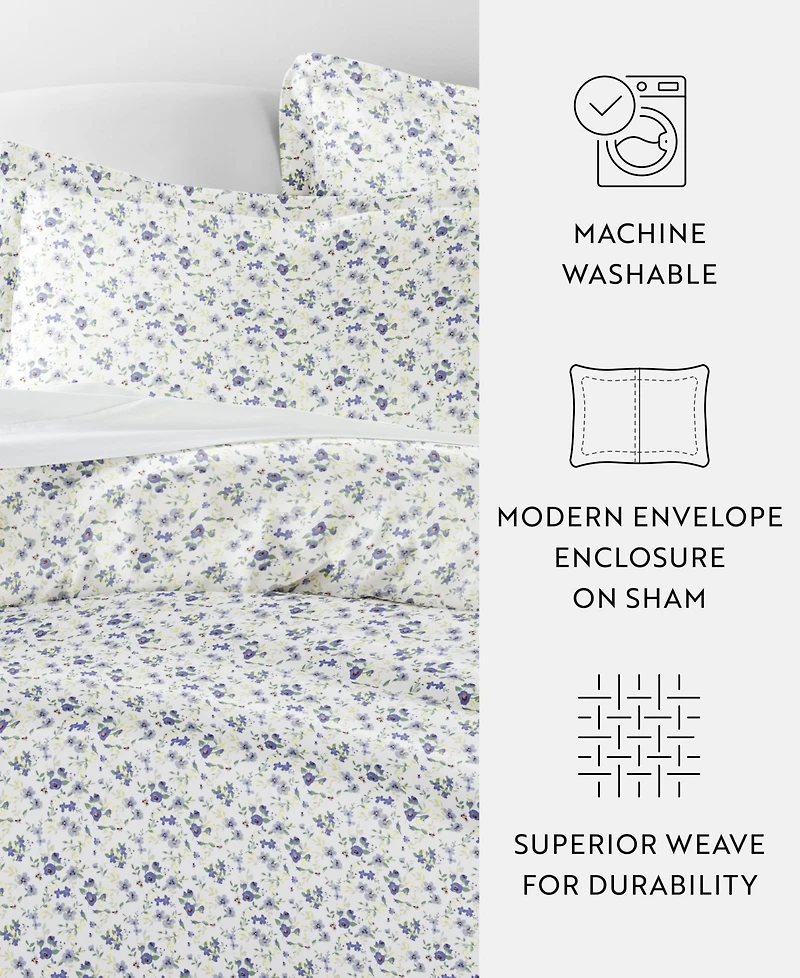 ienjoy Home Tranquil Sleep Patterned Duvet Cover Set