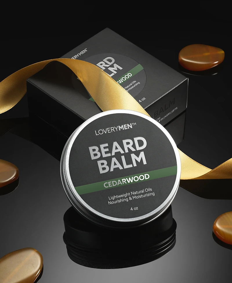 Lovery LoveryMen Cedarwood Beard Balm, 4 oz.