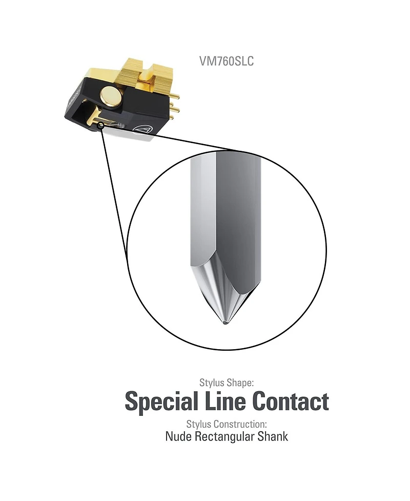 Audio-Technica VM760SLC Dual Moving Magnet Cartridge