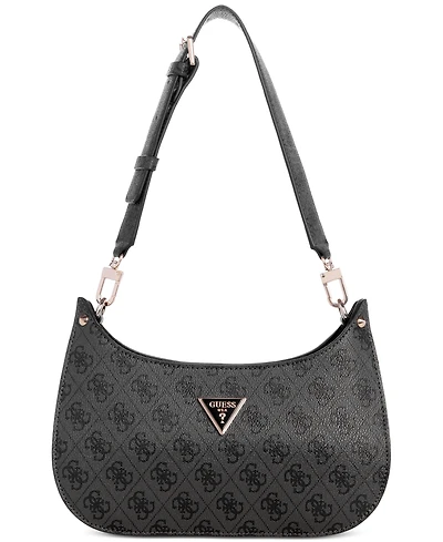 Guess Meridian Monogram Small Top Zip Shoulder Bag