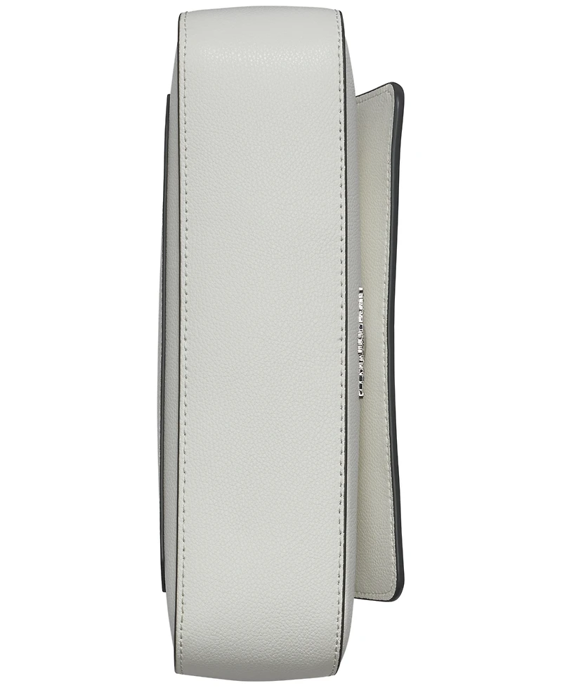 Karl Lagerfeld Paris Monet Embroidered Leather Shoulder