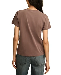 Lucky Brand Women's Rose All Day Crewneck T-Shirt