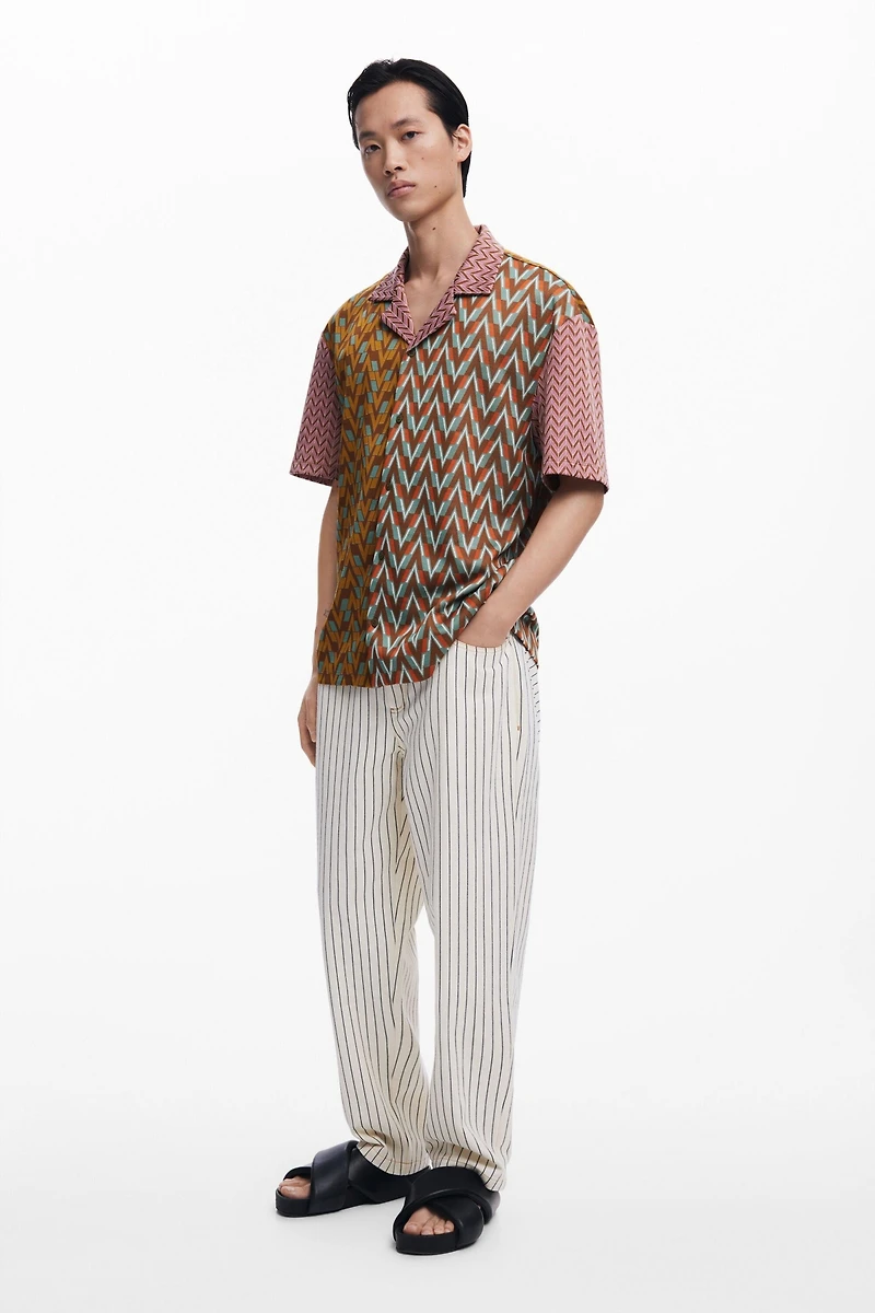 Desigual Men's Sixties Jacquard Shirt