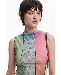 Desigual Women's Panel mini dress