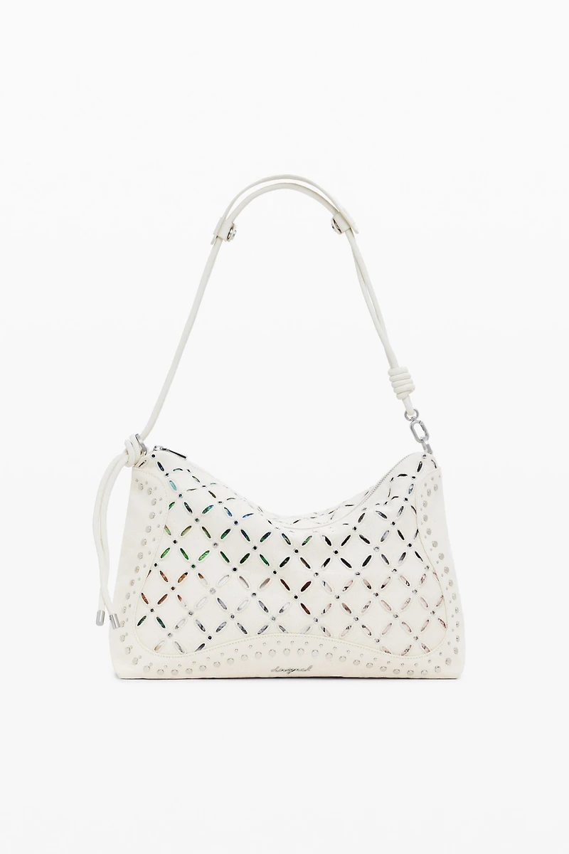 Desigual Women's Medium perforated crossbody bag