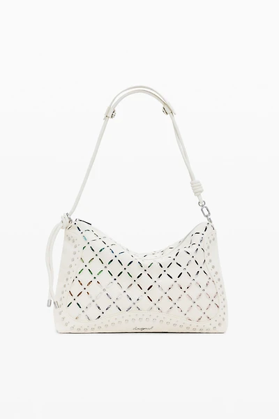Desigual Women's Medium perforated crossbody bag