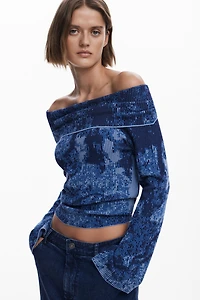 Desigual Women's Boat neck sweater