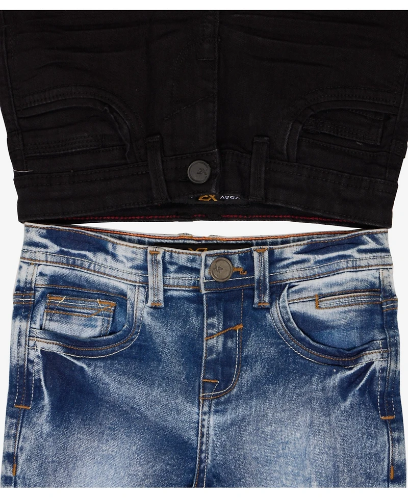 Little Boy's 4-7 Stretch Jeans - 2 Pack
