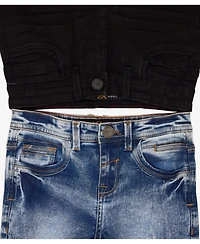 Little Boy's 4-7 Stretch Jeans - 2 Pack