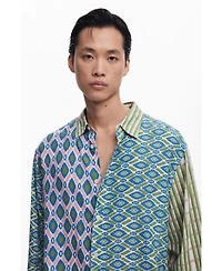 Desigual Men's Long-sleeve Jacquard shirt