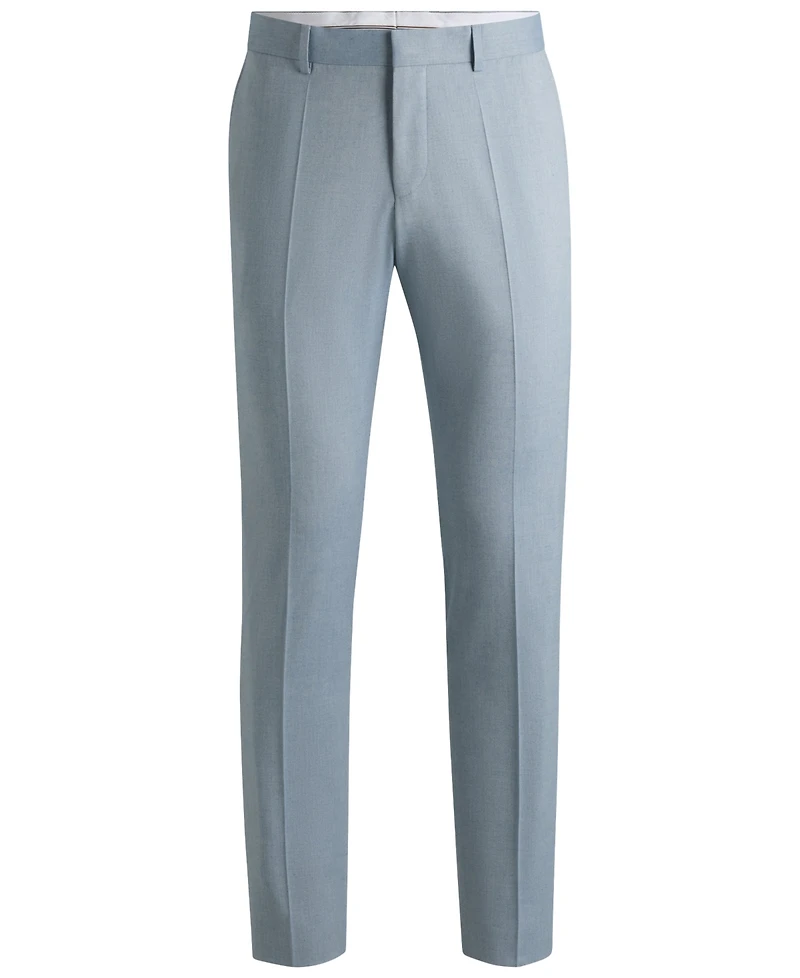 Boss by Hugo Men's Stretch Chiffon Formal Trouser Pants