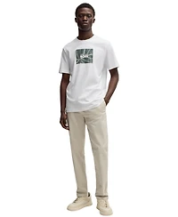 Boss by Hugo Men's Seasonal Artwork Regular-Fit T-Shirt