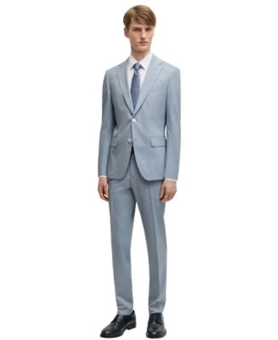 Boss By Hugo Boss Mens Stretch Chiffon Formal Suit Separate