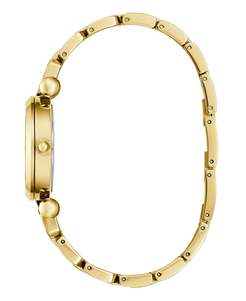 Guess Women's Analog Gold Tone Steel Watch, 30mm