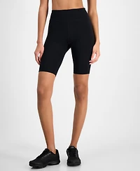 Id Ideology Women's Studio 10.5" Bike Shorts, Exclusively at Macy's
