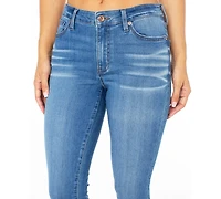 Celebrity Pink Juniors' Curvy Mid-Rise Skinny Ankle Jeans