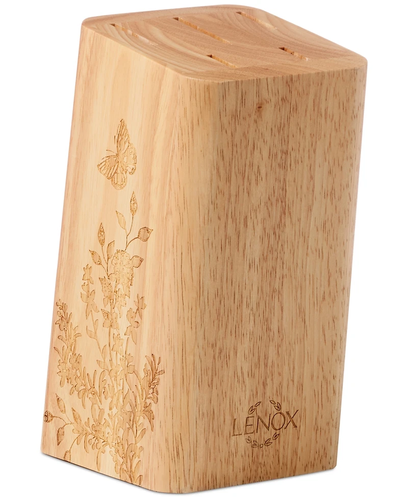 Lenox Butterfly Meadow Herb 6-Piece Cutlery & Block Set