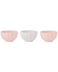 Lenox French Perle Scallop Mini Bowls, Set of 3