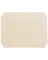 Lenox French Perle Embroidered Placemat