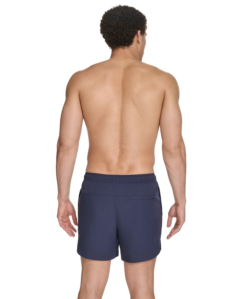 Calvin Klein Men's Stretch Active Modern Euro 5" Swimsuit