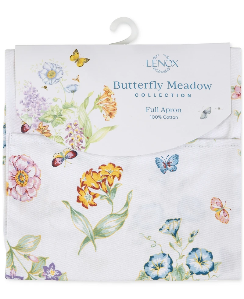 Lenox Butterfly Meadow Printed Cotton Apron