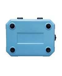 Camp-zero 12 | 12.6 Qt. Premium Cooler with Molded-in Cup Holders and Folding Aluminum Handle Clay