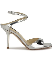 Nine West Women's Devans Strappy Square Toe Stiletto Sandals