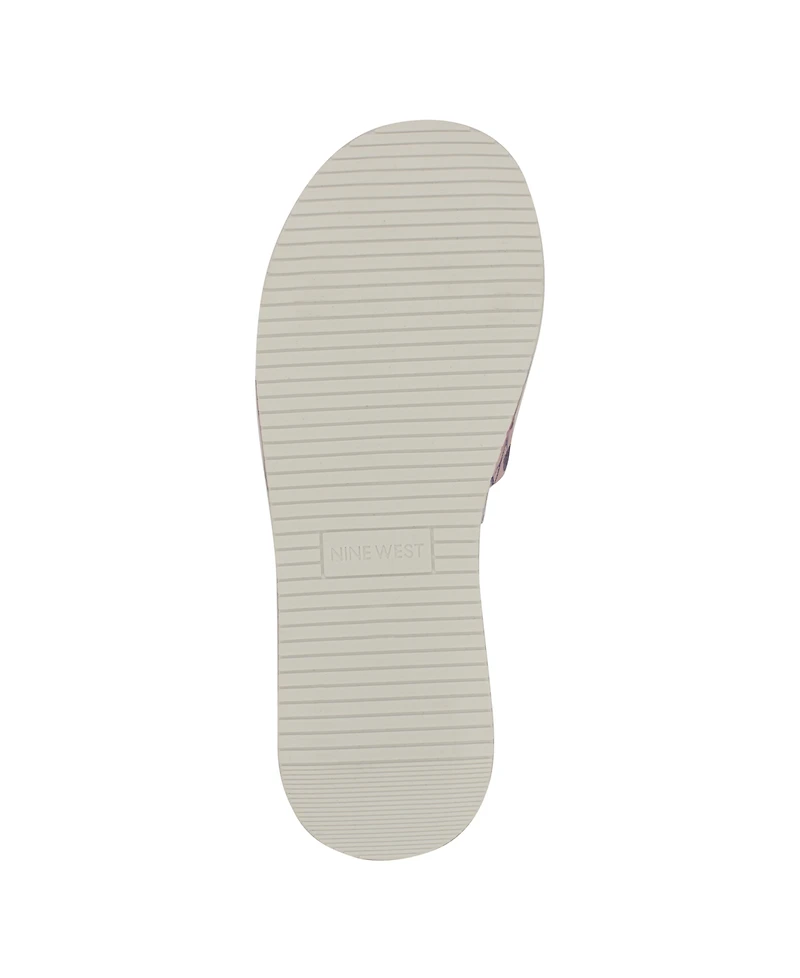 Nine West Women's Copen Slip-On Platform Wedge Sandals