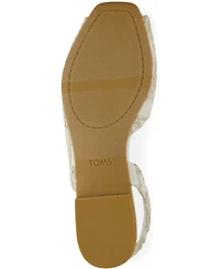 Toms Women's Briella Open Toe Slingback Flat Sandals