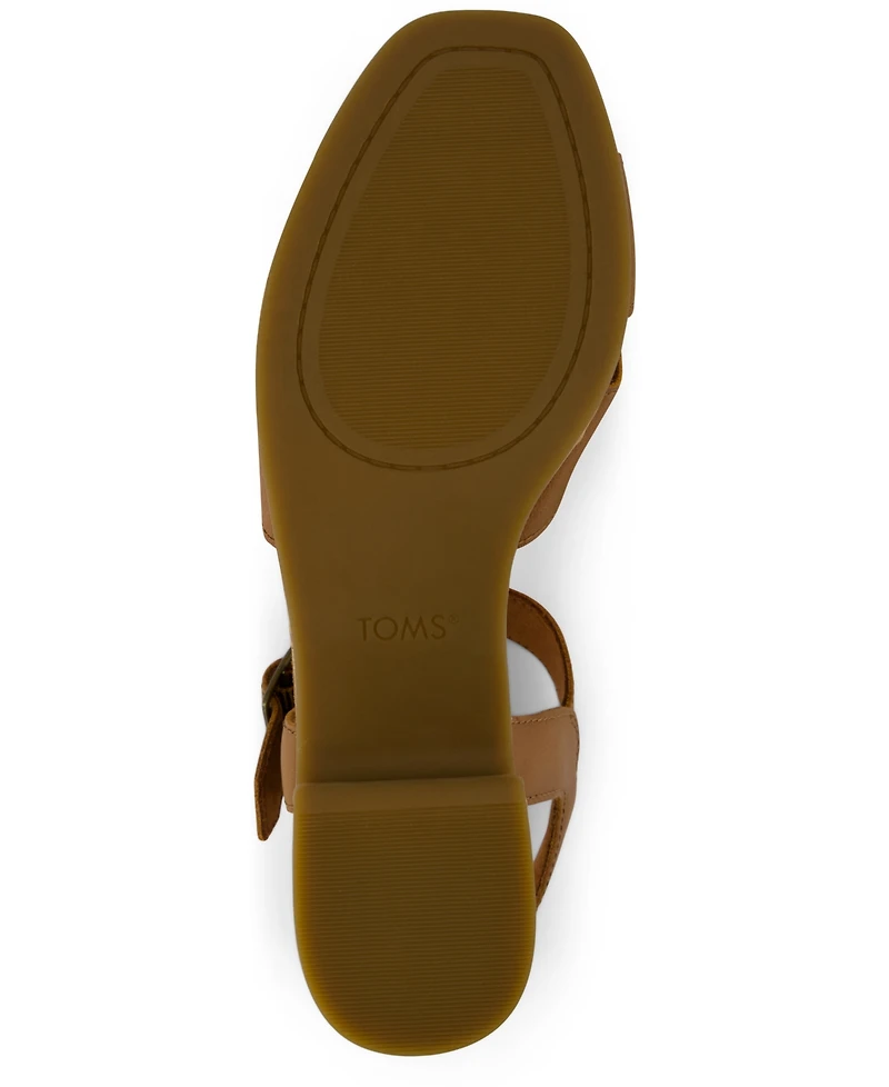 Toms Women's Isla Open Toe Wedge Sandals