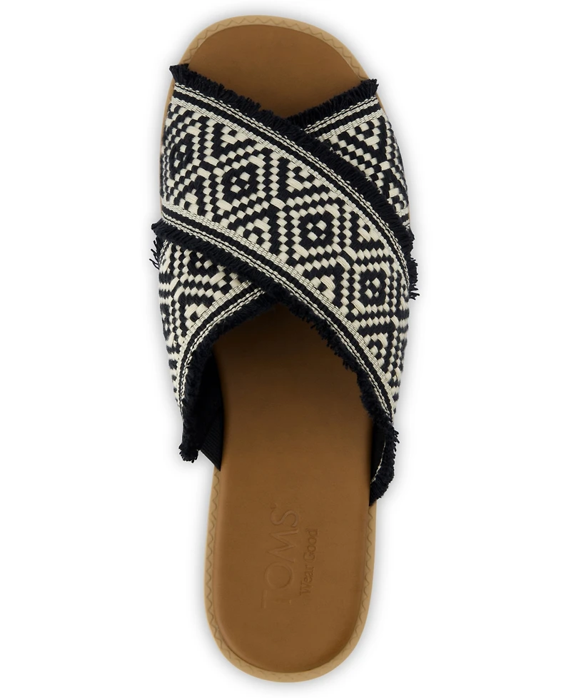 Toms Women's Mae Crossover Open Toe Sandals