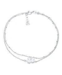 Bling Jewelry Queen Bumble Bee Charm Anklet Ankle Bracelet Sterling Silver 9-10 Inch