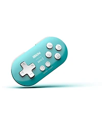 8Bitdo Zero 2 Bluetooth Wireless Gamepad Keychain Sized Mini Controller - Turquoise