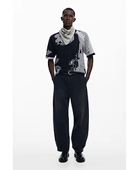 Desigual Men's Printed Jacquard T-shirt
