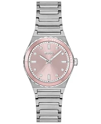 Hugo Boss Women's Candor Sport Quartz Stainless-Steel Watch, 32mm