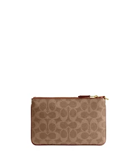 Coach Women's Signature Canvas Wristlet