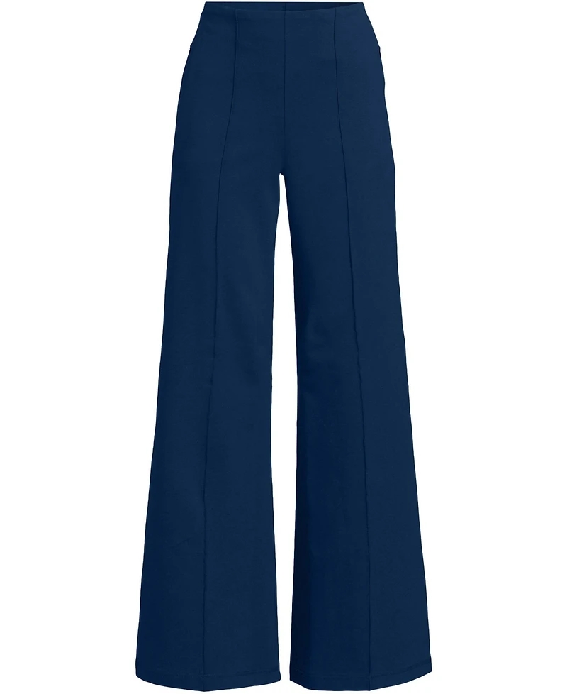 Lands' End Plus Starfish High Rise Palazzo Pants