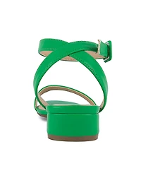 Sugar Women's Umpire Ankle Strap Block Heel Sandals