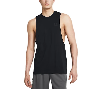 Under Armour Men's Sportstyle Left Chest Cut-Off T-Shirt