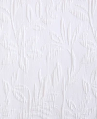 Nautica Seaside Floral Jacquard 3-Pc. Duvet Cover Set, Full/Queen